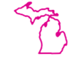 Icon of Michigan