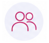 Peer support icon