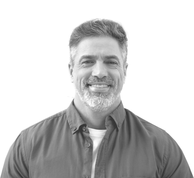 Man smiling